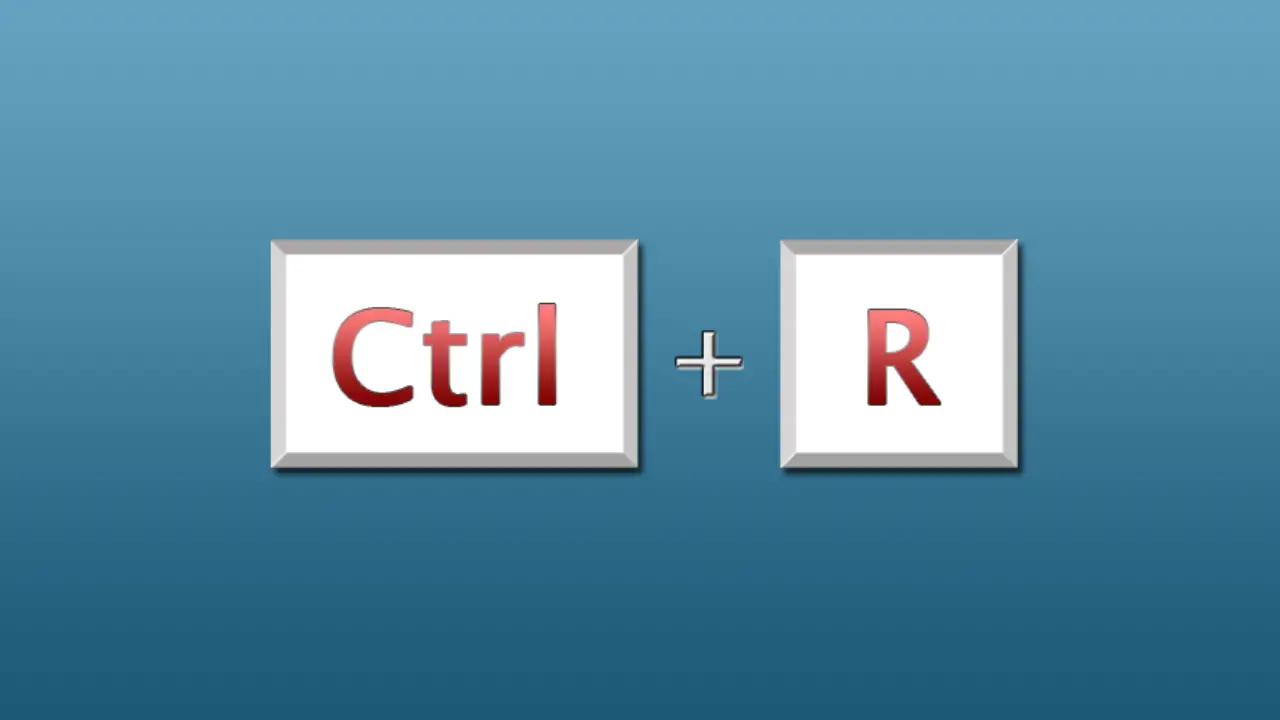 ctrl windows r shortcut