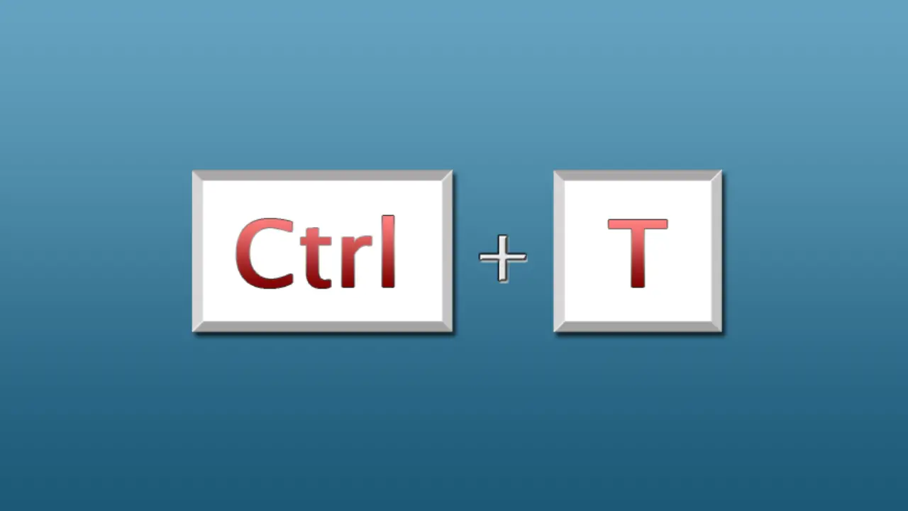 Shortcut of the day: Ctrl + T - New Tab