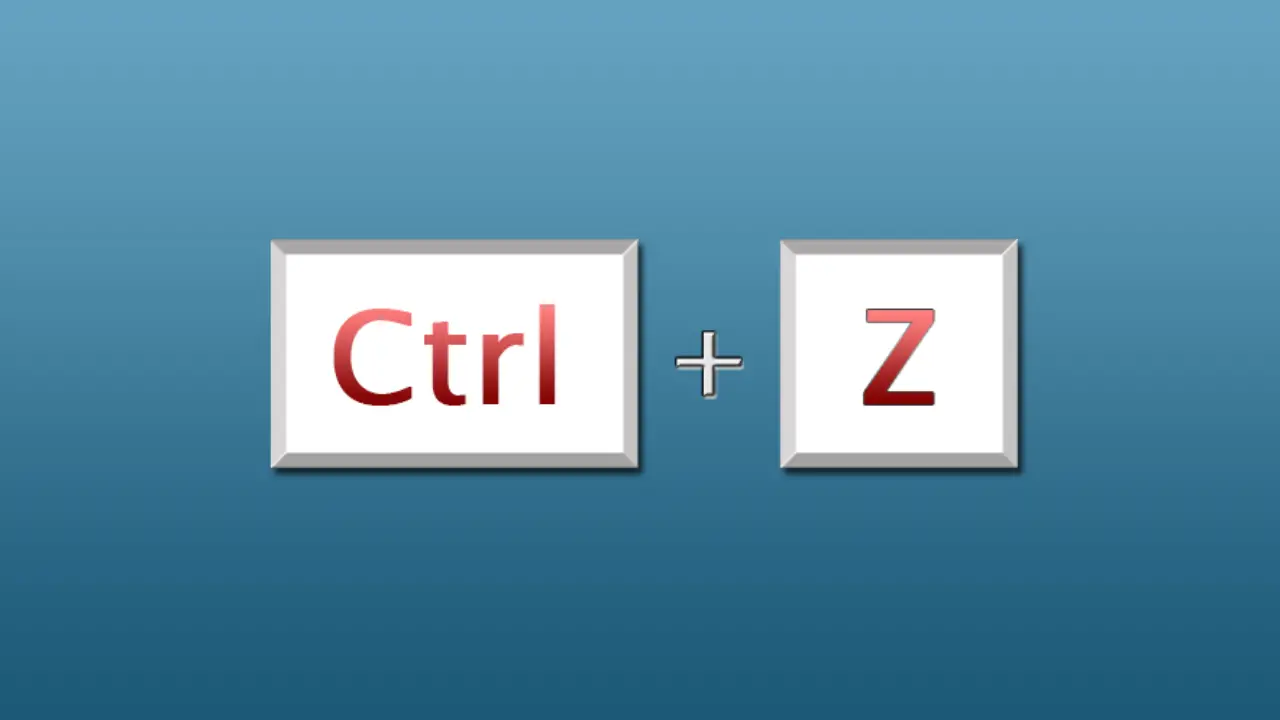 ctrl z shortcut